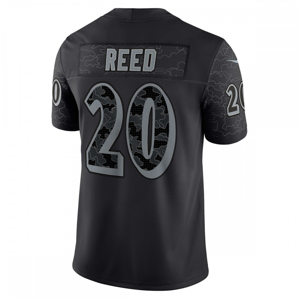 Ed Reed Baltimore Ravens Nike Retired Player RFLCTV Limited Jersey - Black-Profan Arena